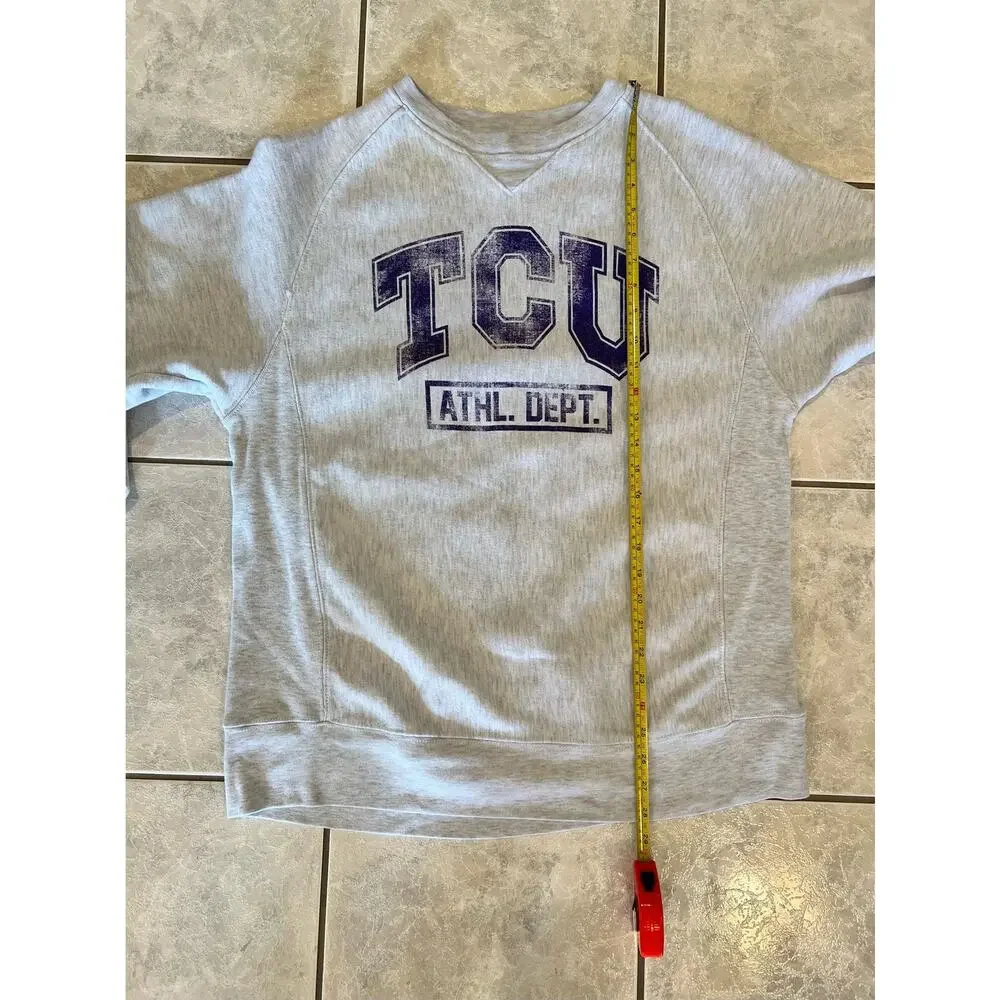 Rivalry Threads TCU Athl. Dept Women's Large (42-44) Crewneck Sweatshirt - Picture 6 of 6